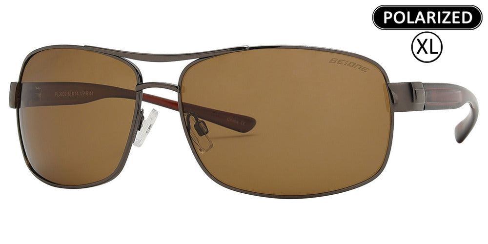 PL 5309 - Rectangular Sports Metal Polarized Sunglasses – Dynasol Eyewear