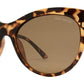 Wholesale - PL Katy - Polarized Women Cat Eye Rhinestone Accent Plastic Sunglasses - Dynasol Eyewear