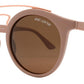 Wholesale - PL Laurel - Polarized Round Brow Bar with Keyhole and Plastic Sunglasses - Dynasol Eyewear