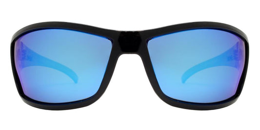 Wholesale - PL Leon - Polarized Men Sport Wrap Around Plastic Sunglasses - Dynasol Eyewear