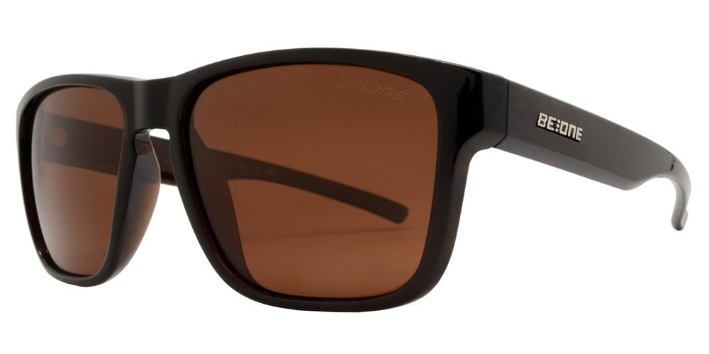 Wholesale - PL Marcello - Polarized Square Horn Rimmed with Keyhole Plastic Sunglasses - Dynasol Eyewear