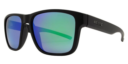 Wholesale - PL Marcello - Polarized Square Horn Rimmed with Keyhole Plastic Sunglasses - Dynasol Eyewear