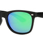 Wholesale - PL 7110 RVC - Classic Horn Rimmed Plastic Polarized Sunglasses with Color Mirror Lens - Dynasol Eyewear