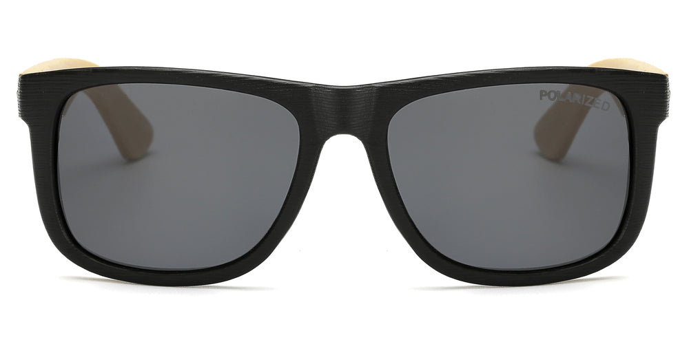 Wholesale - PL 7971 - Wholesale Bamboo Polarized Lens Sunglasses - Dynasol Eyewear