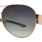 Wholesale - OX 2574 - Classic Metal Aviator Sunglasses with Plastic Temple - Dynasol Eyewear