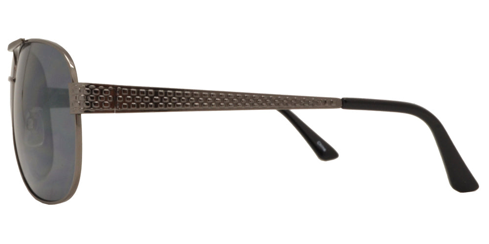 Wholesale - OX 2829 - Square Sports Aviator with Brow Bar Metal Sunglasses - Dynasol Eyewear