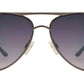 Wholesale - OX 2833 - Classic Aviator with Brow Bar Metal Sunglasses - Dynasol Eyewear