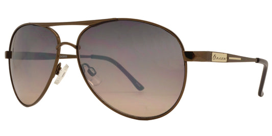 Wholesale - OX 2833 - Classic Aviator with Brow Bar Metal Sunglasses - Dynasol Eyewear