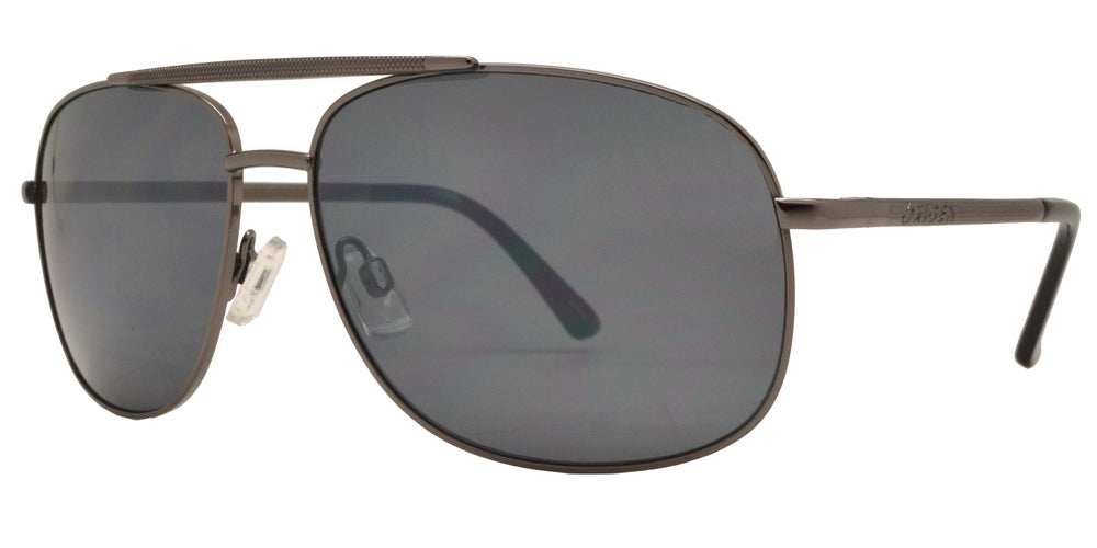 Wholesale - OX 2840 - Square Aviator with Brow Bar Metal Sunglasses - Dynasol Eyewear