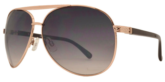Wholesale - OX 2846 - Classic Aviator with Brow Bar Metal Sunglasses - Dynasol Eyewear