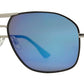 Wholesale - OX 2858 - Asymmetrical Square Aviator with Brow Bar Metal Sunglasses - Dynasol Eyewear