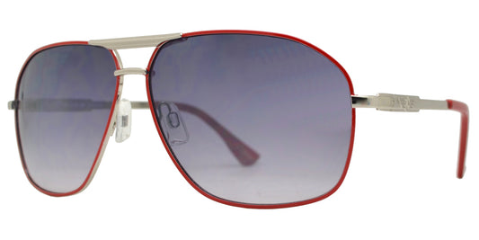 Wholesale - OX 2858 - Asymmetrical Square Aviator with Brow Bar Metal Sunglasses - Dynasol Eyewear