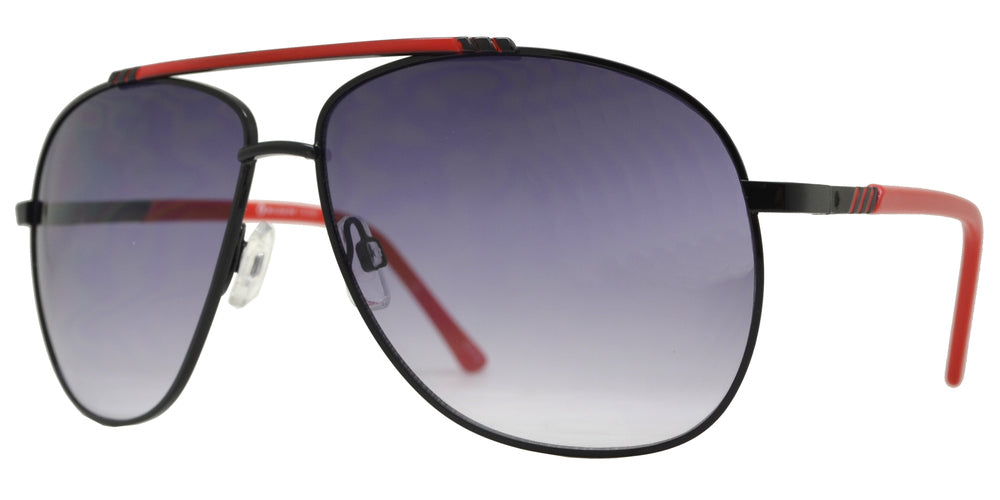 Wholesale - OX 2861 - Classic Aviator with Brow Bar Metal Sunglasses - Dynasol Eyewear