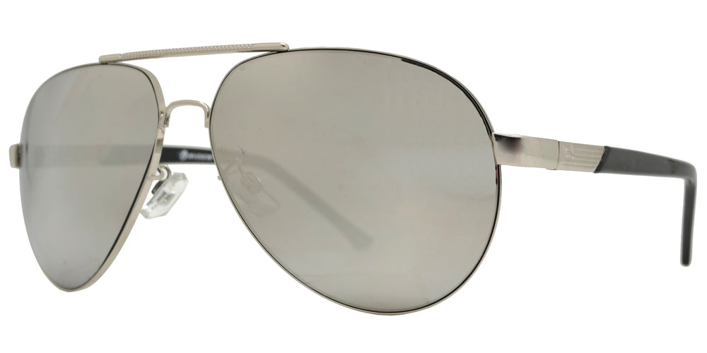 Wholesale - OX 2863 - Classic Oval Shaped Metal Sunglasses - Dynasol Eyewear
