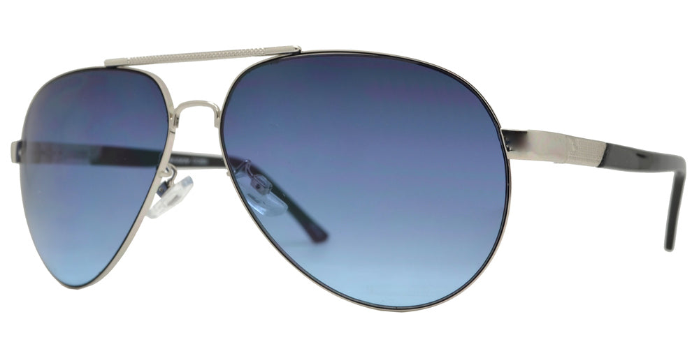 Wholesale - OX 2863 - Classic Oval Shaped Metal Sunglasses - Dynasol Eyewear