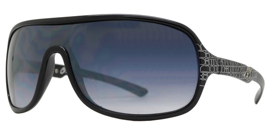 Wholesale - OX 8719 - Retro Fashion Wrap Around Shield Plastic Sunglasses - Dynasol Eyewear