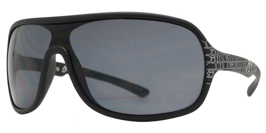 Wholesale - OX 8719 - Retro Fashion Wrap Around Shield Plastic Sunglasses - Dynasol Eyewear