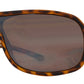 Wholesale - OX 8719 - Retro Fashion Wrap Around Shield Plastic Sunglasses - Dynasol Eyewear