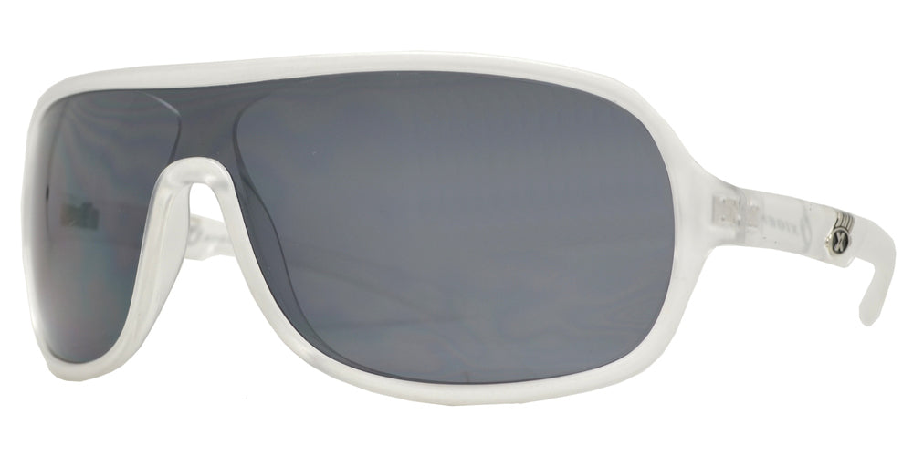 Wholesale - OX 8719 - Retro Fashion Wrap Around Shield Plastic Sunglasses - Dynasol Eyewear