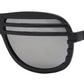 Wholesale - 7209 M - Retro Oval Shape Curtain Mirror Lens Plastic Sunglasses - Dynasol Eyewear