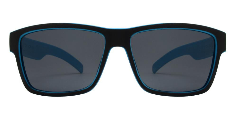 Wholesale - PLJ 3004 - Junior Classic Sports Horn Rimmed Polarized Sunglasses - Dynasol Eyewear
