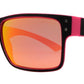 Wholesale - PLJ 3003 - Junior Rectangular Horn Rimmed Polarized Sunglasses with Studs - Dynasol Eyewear