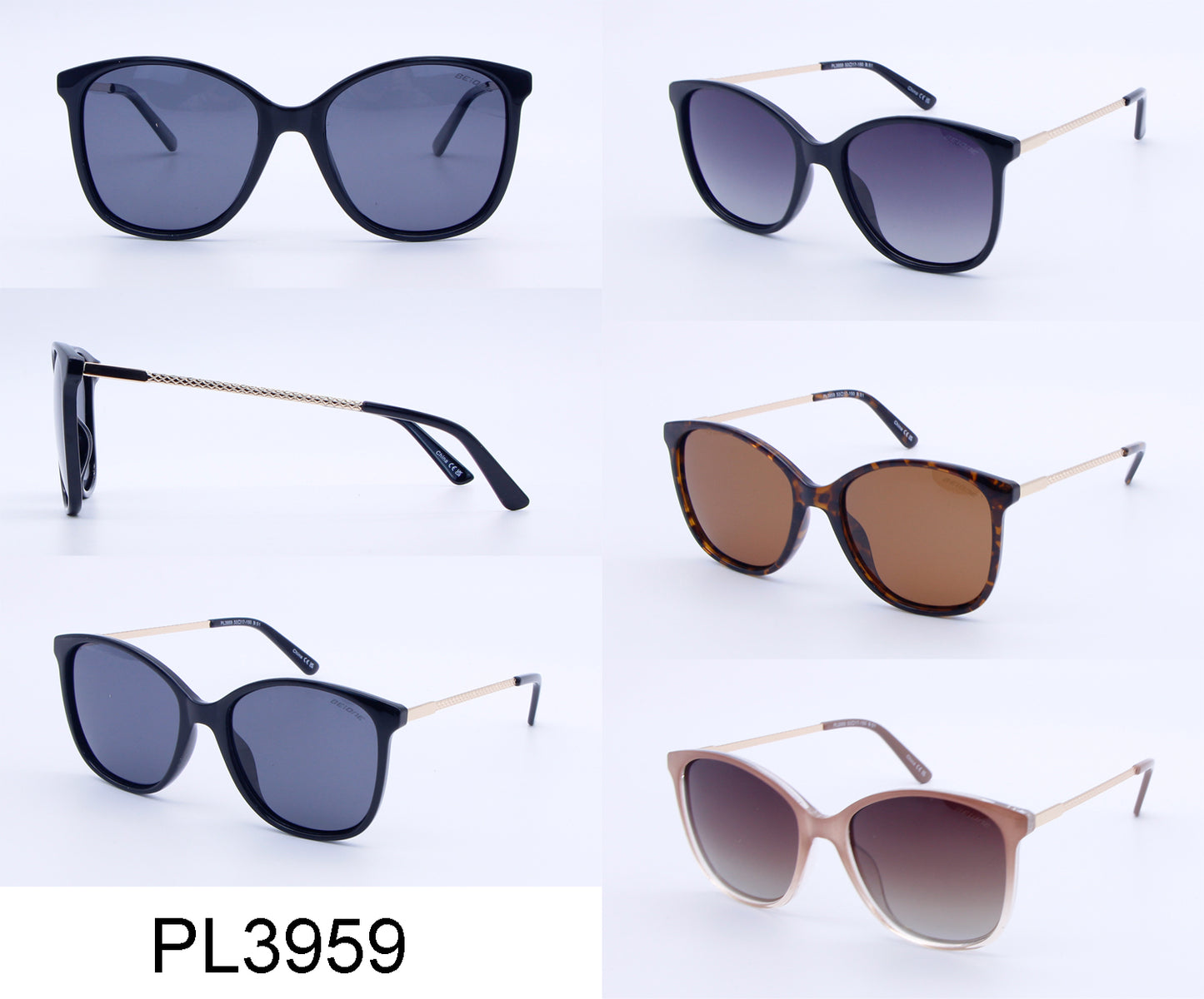 PL 3959 - Polarized Plastic Sunglasses