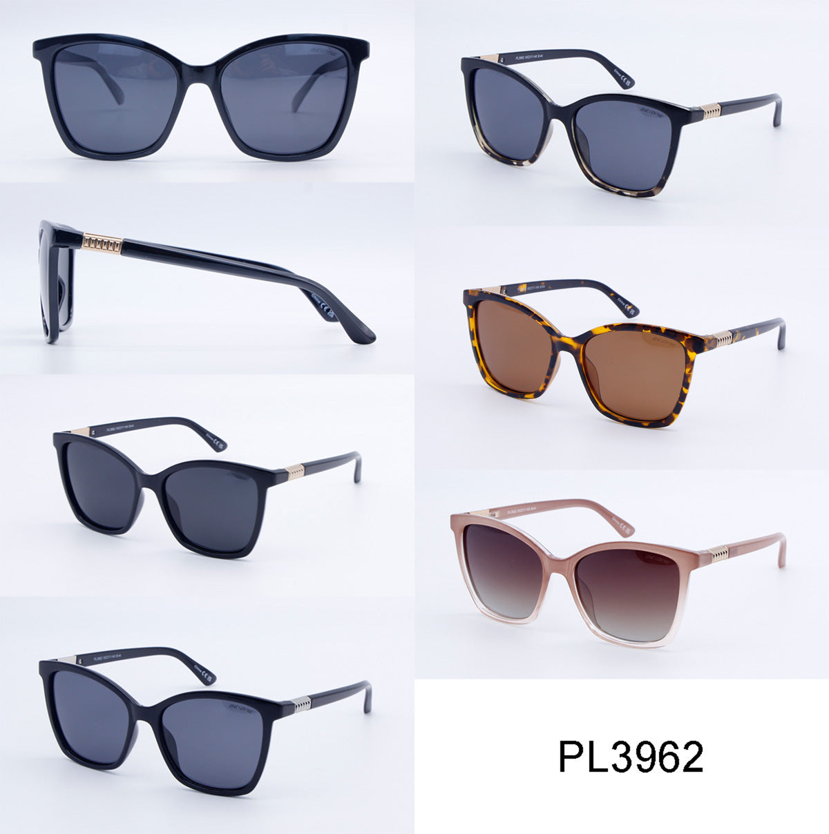 PL 3962 - Polarized Plastic Sunglasses