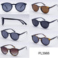 PL 3966 - Polarized Round Plastic Sunglasses