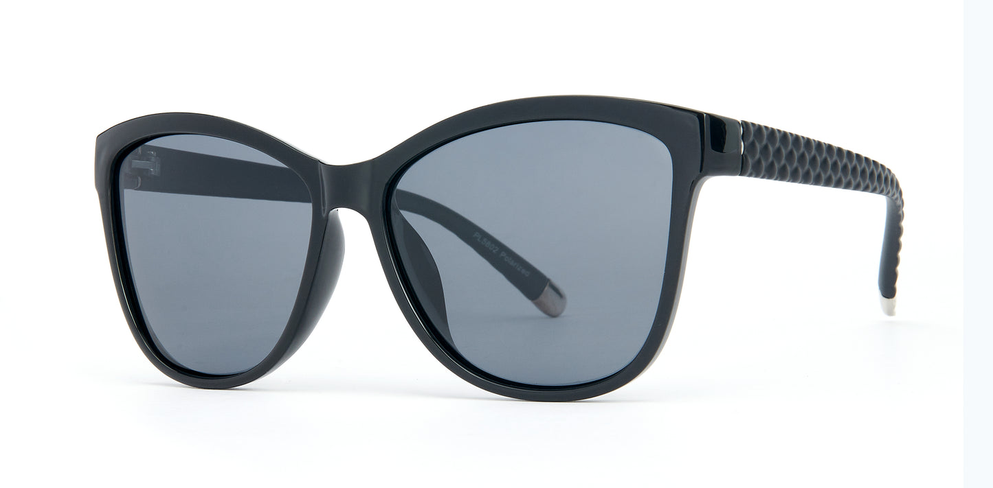 PL 5802 - Polarized Cat Eye Plastic Sunglasses