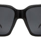 Wholesale - PL 7332 BX - Women's Oversize Square Polarized Sunglasses with Rhinestones - Dynasol Eyewear