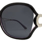 Wholesale - PL 7567 - Women's Butterfly Polarized Sunglasses with Loop Temple - Dynasol Eyewear