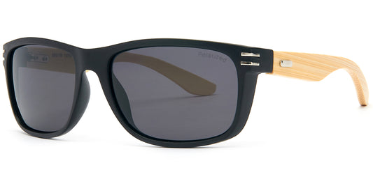 PL 8022 - Polarized Bamboo Sunglasses