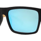 Wholesale - PL 2019 RVC - Polarized Bamboo Horn Rimmed Rectangular with Color Mirror Lens Sunglasses - Dynasol Eyewear