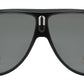 Wholesale - PL 2020 - Bamboo Polarized Retro Flat Top Sunglasses - Dynasol Eyewear