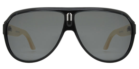 Wholesale - PL 2020 - Bamboo Polarized Retro Flat Top Sunglasses - Dynasol Eyewear