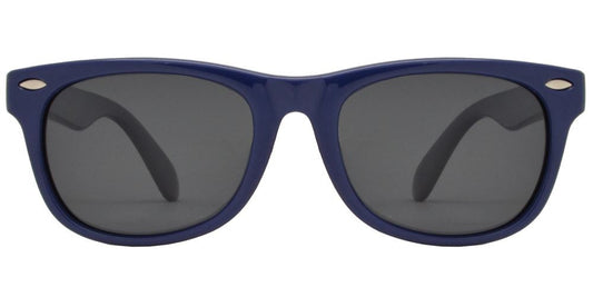 Wholesale - PL 3007 - Polarized Kids TR90 Rubber Classic Horn Rimmed Sunglasses - Dynasol Eyewear