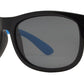 Wholesale - PL 3010 - Polarized Kids TR90 Rubber Rectangular Horn Rimmed Sunglasses - Dynasol Eyewear