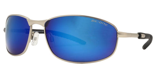 Wholesale - PL 3623 RVC - Polarized Men Rectangular Sport with Color Mirror Lens Metal Sunglasses - Dynasol Eyewear