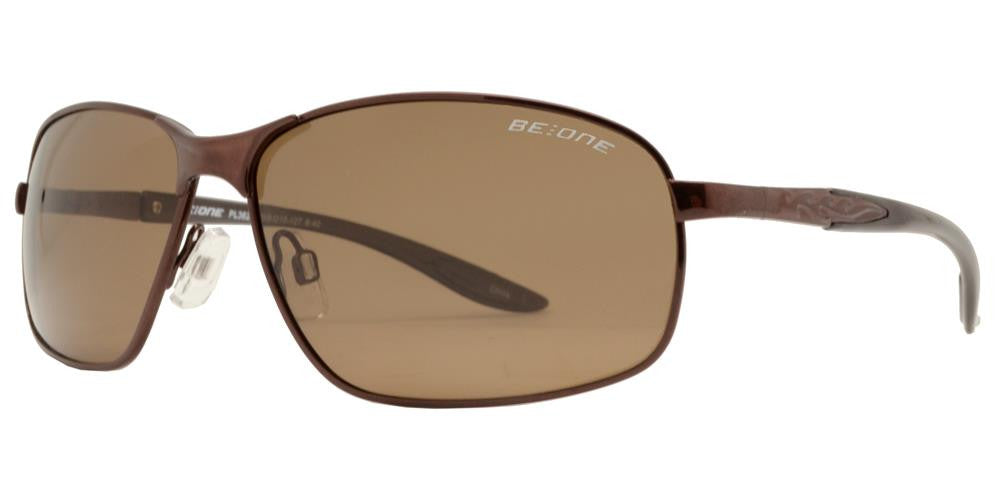 Wholesale - PL 3624 - Polarized Men Square Sport Metal Sunglasses - Dynasol Eyewear