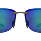 Wholesale - PL 3625 RVC - Polarized Men Rimless Sport with Color Mirror Lens Metal Sunglasses - Dynasol Eyewear