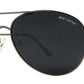 Wholesale - PL 3900 - Polarized Brow Bar Aviator Metal Sunglasses - Dynasol Eyewear