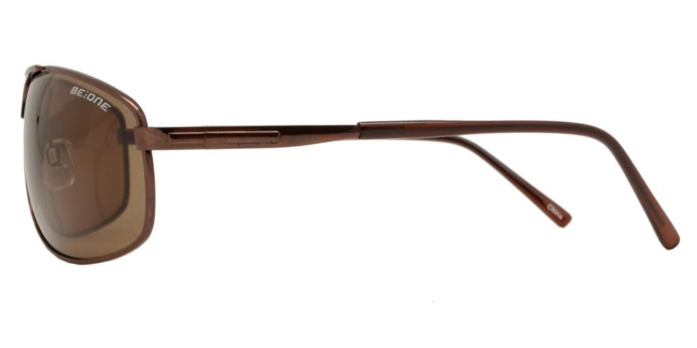 Wholesale - PL 3902 - Polarized Men Square Sport Metal Sunglasses - Dynasol Eyewear