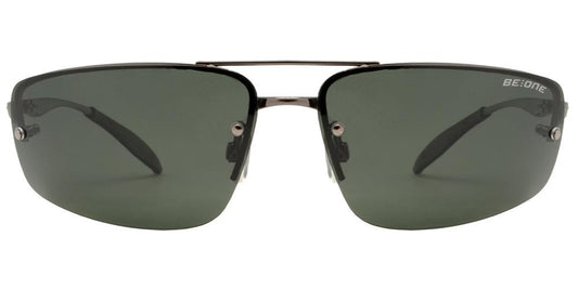 Wholesale - PL 3912 - Polarized Men Rimless Rectangular Sport Metal Sunglasses - Dynasol Eyewear