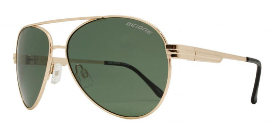 Wholesale - PL 3918 - Polarized Classic Aviator with Brow Bar Metal Sunglasses - Dynasol Eyewear