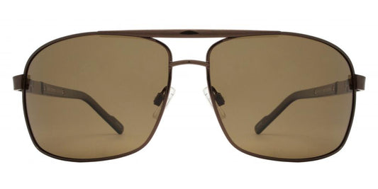 Wholesale - PL 3919 - Polarized Rectangular Aviator Metal Sunglasses - Dynasol Eyewear