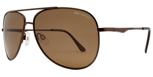 Wholesale - PL 3925 - Polarized Classic Aviator with Brow Bar Metal Sunglasses - Dynasol Eyewear