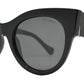 Wholesale - PL 3945 - Round Horn Rimmed Cat Eye Chunky Plastic Polarized Sunglasses - Dynasol Eyewear