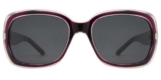 Wholesale - PL 7585 - Women's Square Fashion Plastic Polarized Sunglasses - Dynasol Eyewear