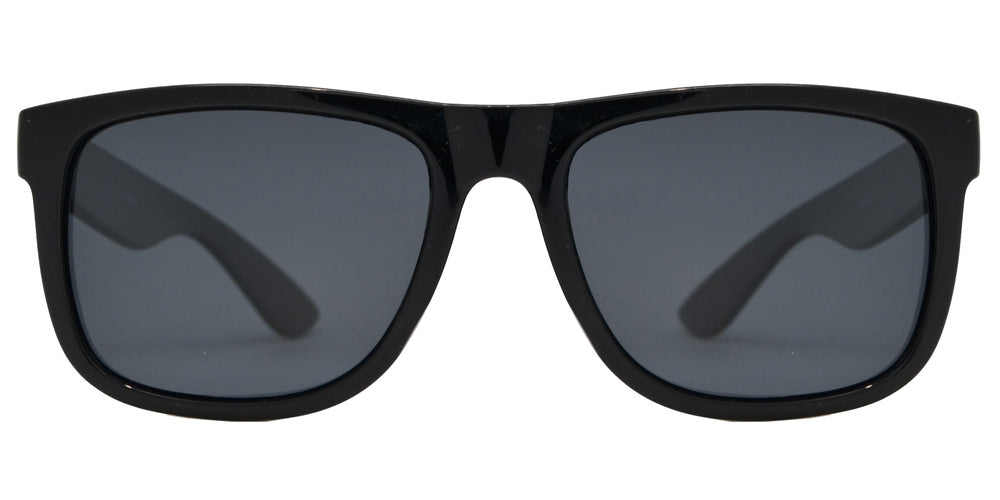 Wholesale - PL 7619 - Classic Square Sports Plastic Polarized Sunglasses - Dynasol Eyewear
